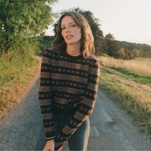 Doen cashmere fair aisle sweater